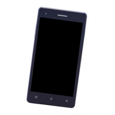Lcd Frame Middle Chassis For Zen Admire Punch Black By - Maxbhi Com