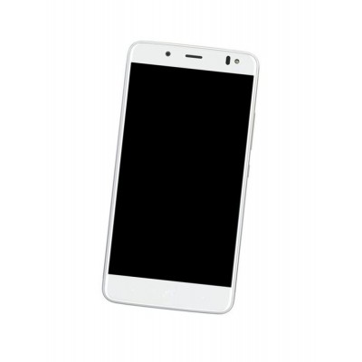 Lcd Frame Middle Chassis For Bq Aquaris Vs Plus White By - Maxbhi Com