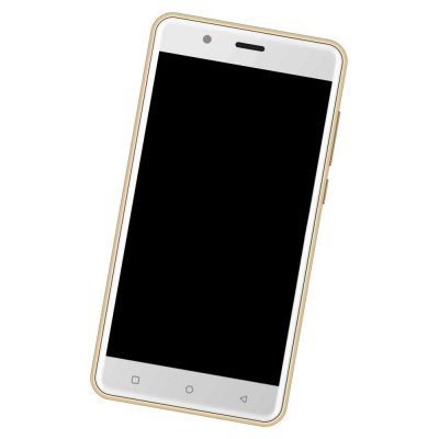 Lcd Frame Middle Chassis For Clout X418 Zest Gold By - Maxbhi Com