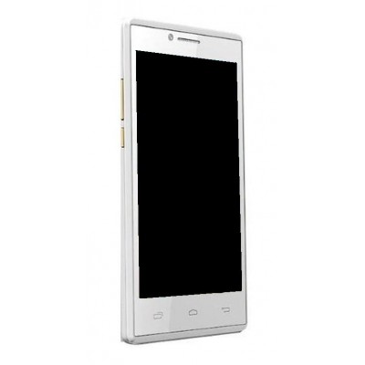 Lcd Frame Middle Chassis For Intex Cloud Q5 White By - Maxbhi Com