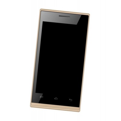 Lcd Frame Middle Chassis For Intex Aqua Viturbo Champagne By - Maxbhi Com