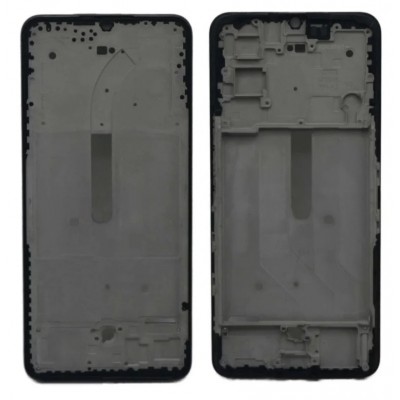 Lcd Frame Middle Chassis For Vivo Y21eblack By - Maxbhi Com