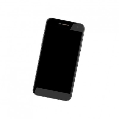 Lcd Frame Middle Chassis For Wileyfox Spark Black By - Maxbhi Com