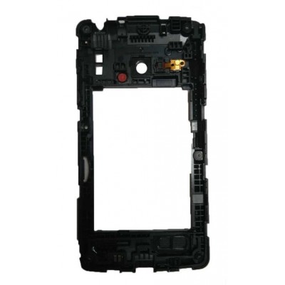 Lcd Frame Middle Chassis For Lg L50 D213n Black By - Maxbhi Com