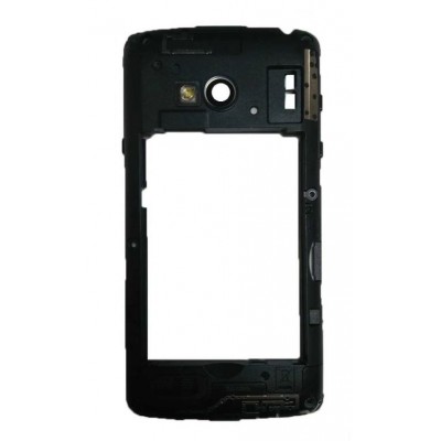 Lcd Frame Middle Chassis For Lg L50 D213n Black By - Maxbhi Com