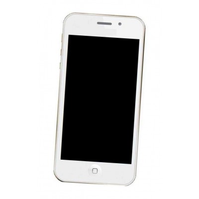 Lcd Frame Middle Chassis For Maxx Genxdroid7 Ax5i Black By - Maxbhi Com