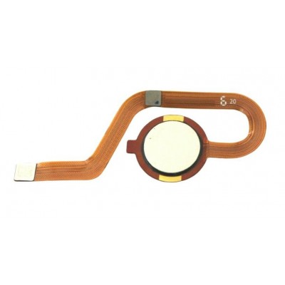 Fingerprint Sensor Flex Cable For Blu Vivo Xl4 White By - Maxbhi Com
