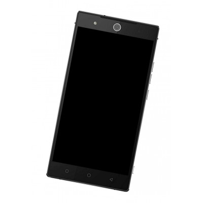 Lcd Frame Middle Chassis For Tecno Camon C9 Black By - Maxbhi Com