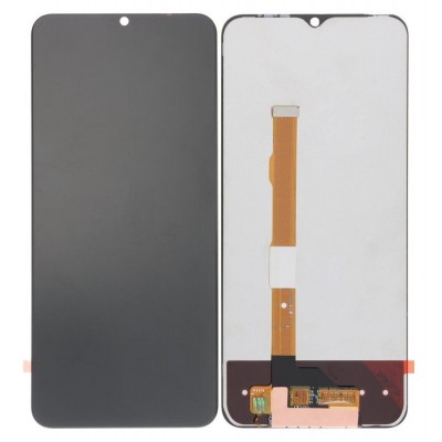 Lcd With Touch Screen For Vivo Y52 5g Black By - Maxbhi Com