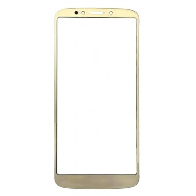 Replacement Front Glass For Motorola Moto E5 Gold By - Maxbhi Com