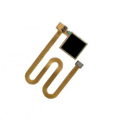 Fingerprint Sensor Flex Cable for BQ Aquaris VS Plus Black by Maxbhi.com