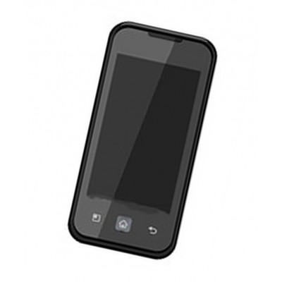Home Button Outer For Lg Univa E510 Black By - Maxbhi Com