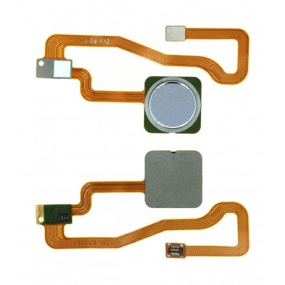 Fingerprint Sensor Flex Cable For Xiaomi Redmi Note 5a 32gb White By - Maxbhi Com