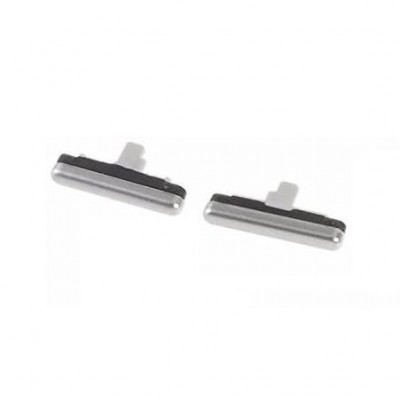 Volume Side Button Outer For Blackberry Curve 8310 Silver By - Maxbhi Com