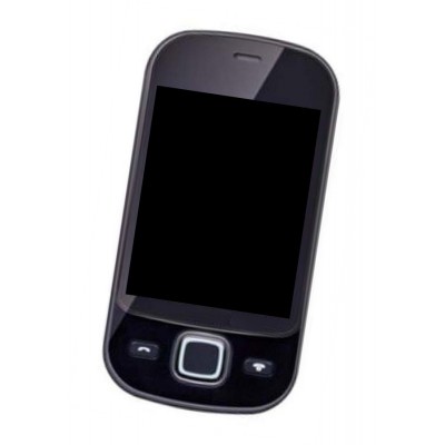 Lcd Frame Middle Chassis For Zen Flikk M45 Black By - Maxbhi Com