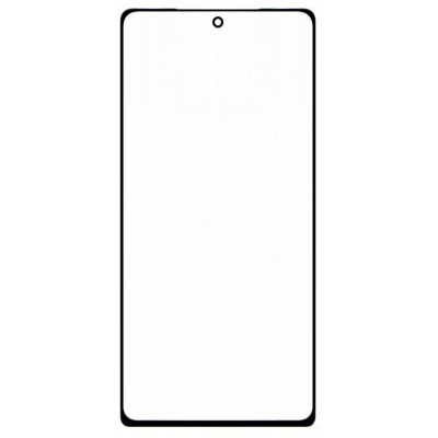 Replacement Front Glass For Samsung Galaxy Note 20 Black By - Maxbhi Com