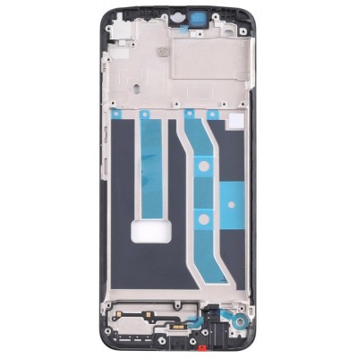 Lcd Frame Middle Chassis For Realme C21y Black By - Maxbhi Com