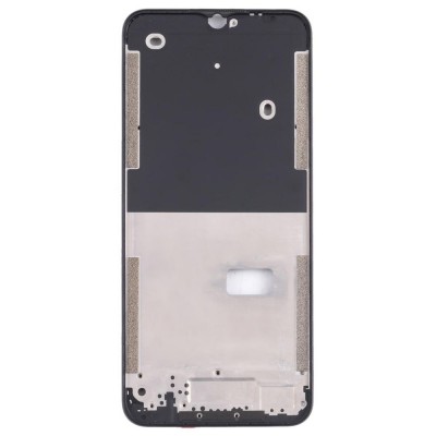 Lcd Frame Middle Chassis For Realme C25y Black By - Maxbhi Com