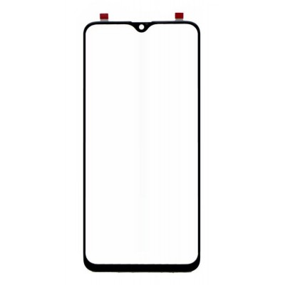 Replacement Front Glass For Realme Q White By - Maxbhi Com
