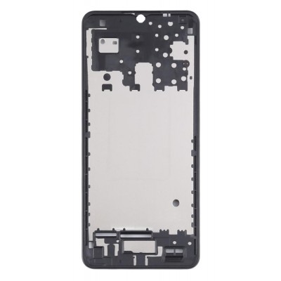 Lcd Frame Middle Chassis For Samsung Galaxy M12 Black By - Maxbhi Com