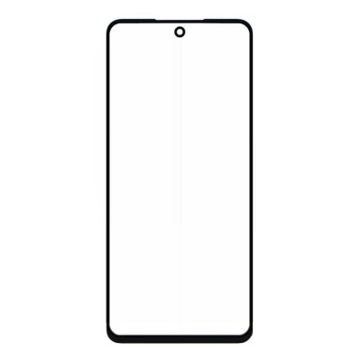 Replacement Front Glass For Infinix Hot 11s Black By - Maxbhi Com