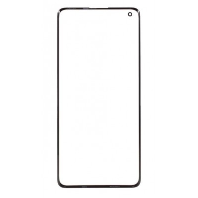 Replacement Front Glass For Oneplus 8 Pro Black By - Maxbhi Com