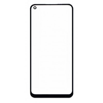 Replacement Front Glass For Oppo A54 Blue By - Maxbhi Com