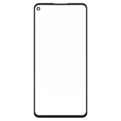 Replacement Front Glass For Realme Gt Neo 2 Black By - Maxbhi Com