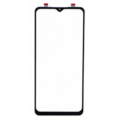 Replacement Front Glass For Samsung Galaxy A12 Blue By - Maxbhi Com
