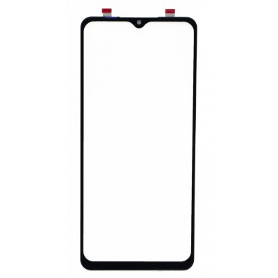 Replacement Front Glass For Samsung Galaxy A12 Red By - Maxbhi Com