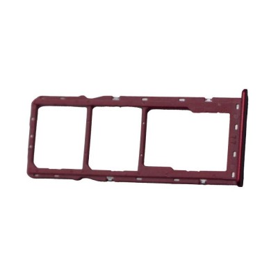 Sim Card Holder Tray For Realme C2 Red - Maxbhi Com