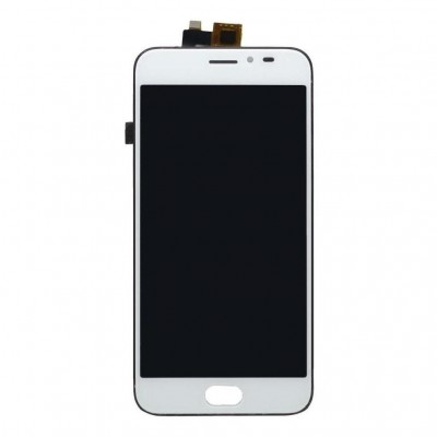 Lcd With Touch Screen For Voto V12 White By - Maxbhi Com