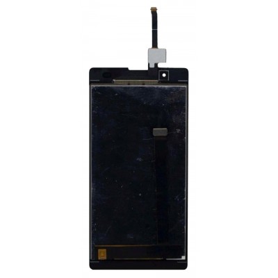 Lcd With Touch Screen For Yu Yunique Black By - Maxbhi Com