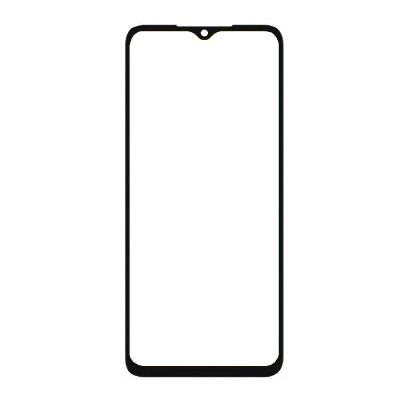 Replacement Front Glass For Infinix Smart 6 Black By - Maxbhi Com