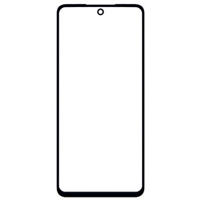 Replacement Front Glass For Xiaomi Redmi Note 11 4g Black By - Maxbhi Com
