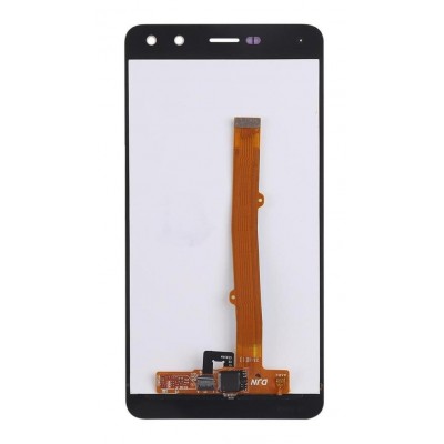 Lcd With Touch Screen For Huawei Y5 2017 Black By - Maxbhi Com