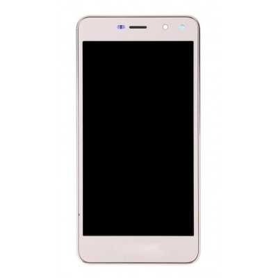 Lcd With Touch Screen For Huawei Y5 2017 Gold By - Maxbhi Com