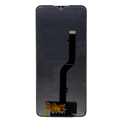 Lcd With Touch Screen For Lava Z4 Black By - Maxbhi Com