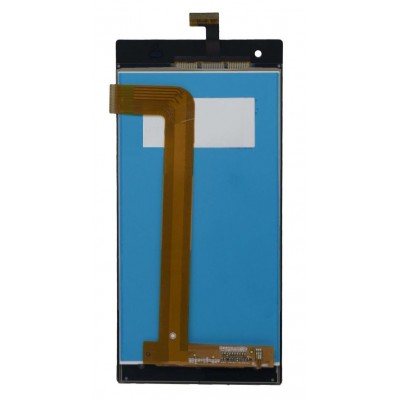 Lcd With Touch Screen For Xolo Cube 5 0 2gb Black By - Maxbhi Com