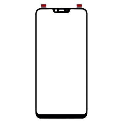 Replacement Front Glass For Vivo Y81 Black By - Maxbhi Com