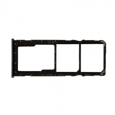 Sim Card Holder Tray For Samsung Galaxy F12 Black - Maxbhi Com