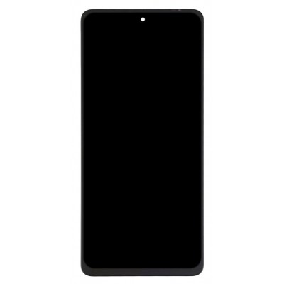 Lcd With Touch Screen For Vivo Iqoo Z5 5g Black By - Maxbhi Com