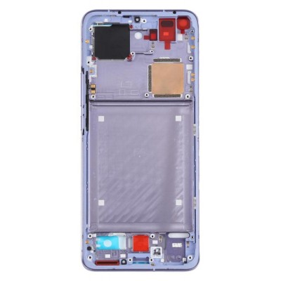 Lcd Frame Middle Chassis For Xiaomi Mi 11 Pro White By - Maxbhi Com