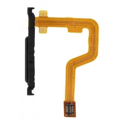 Fingerprint Sensor Flex Cable For Motorola Moto G9 Plus Black By - Maxbhi Com