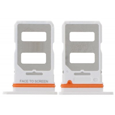 Sim Card Holder Tray For Xiaomi 12 Pro White - Maxbhi Com