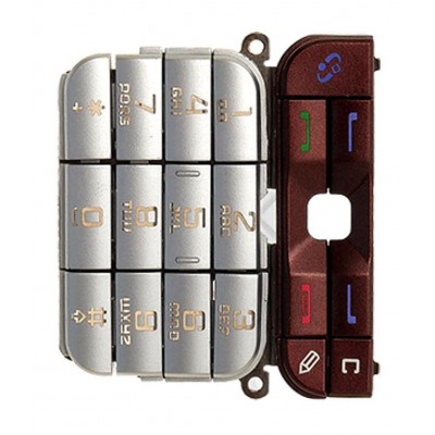 Keypad For Nokia 3230 Red - Maxbhi Com