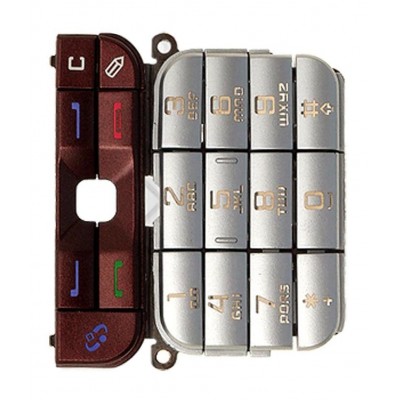 Keypad For Nokia 3230 Red - Maxbhi Com