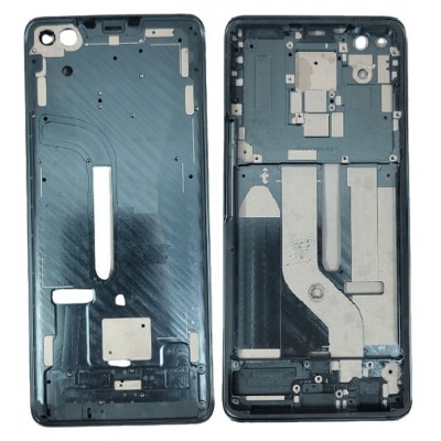 Lcd Frame Middle Chassis For Tecno Phantom X White By - Maxbhi Com