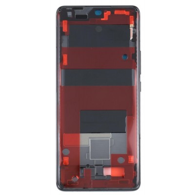 Lcd Frame Middle Chassis For Xiaomi 12 Pro White By - Maxbhi Com