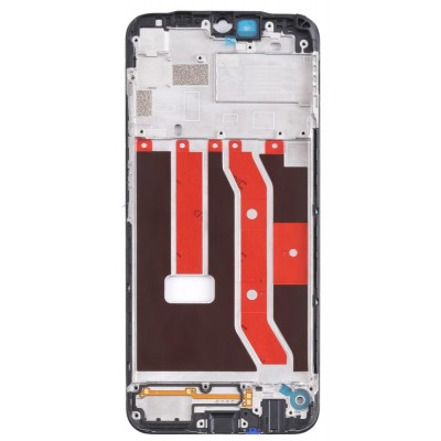 Lcd Frame Middle Chassis For Realme Narzo 20 Black By - Maxbhi Com